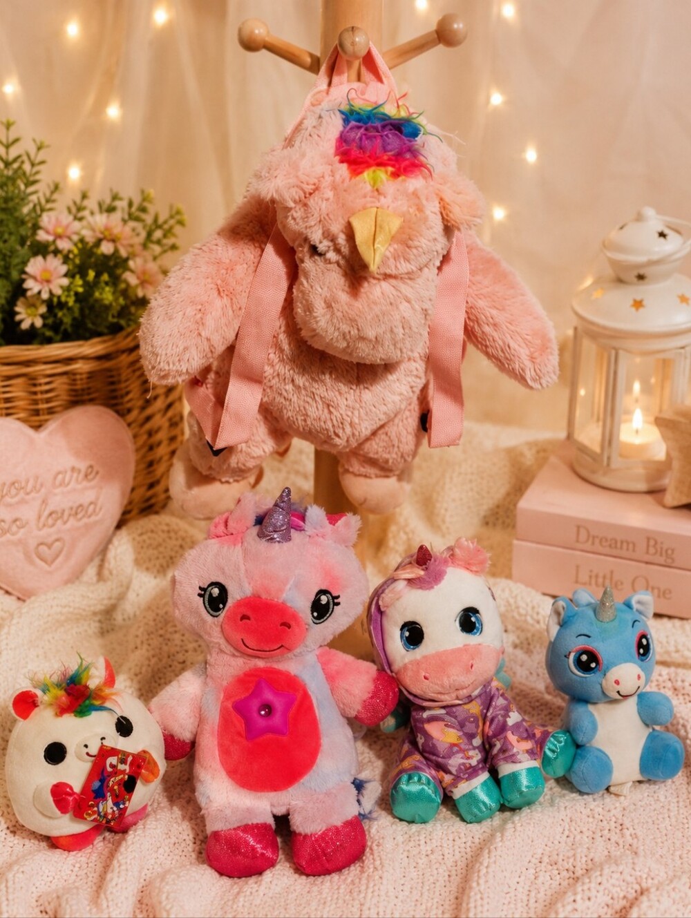 🍐Adorable Plush & Animatronic Unicorn Bundle (Working Condition Unknown)